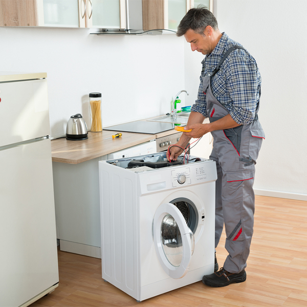 can you walk me through the steps of troubleshooting my washer issue in Clarendon Vermont